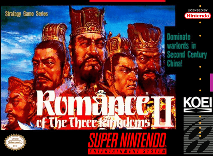 Romance Of The Three Kingdoms 2 box art