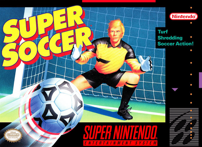 Super Soccer box art