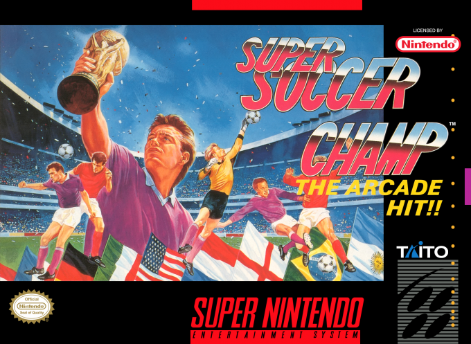 European Football Champ box art