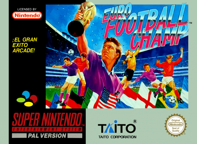 European Football Champ — box-2D (SP)