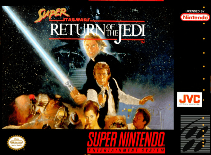Super Star Wars - Return Of The Jedi box art