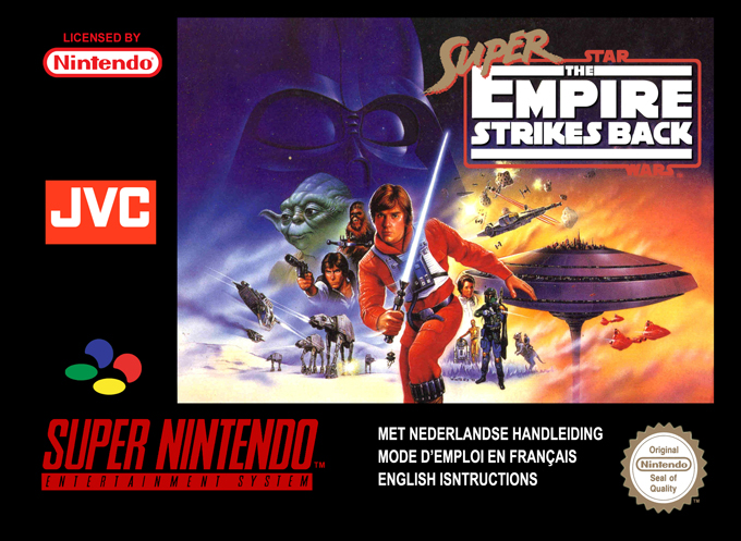 Super Star Wars - The Empire Strikes Back — box-2D (EU)