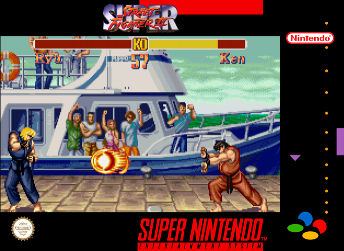 Super Street Fighter 2 — box-2D (SS)