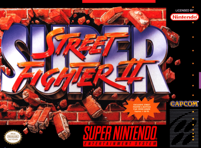 Super Street Fighter 2 box art