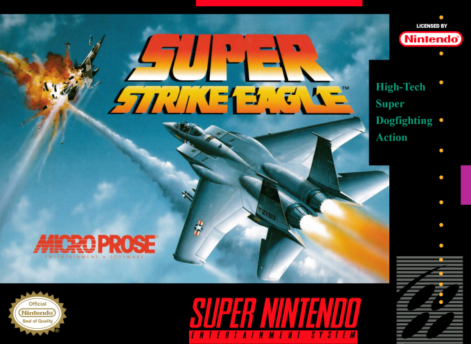 Super Strike Eagle box art