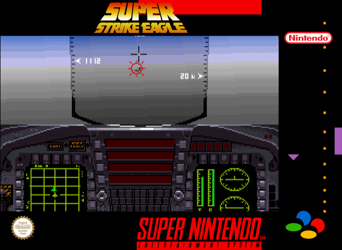 Super Strike Eagle — box-2D (SS)
