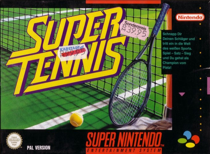 Super Tennis — box-2D (DE)