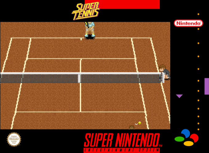 Super Tennis — box-2D (SS)