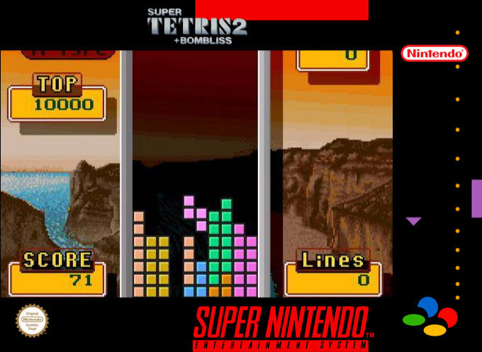 Super Tetris 2 + Bombliss - Gentei Han — box-2D (SS)