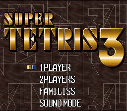 Super Tetris 3 — sstitle (WOR)