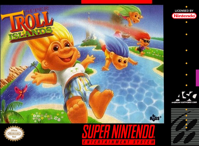 Super Troll Islands box art