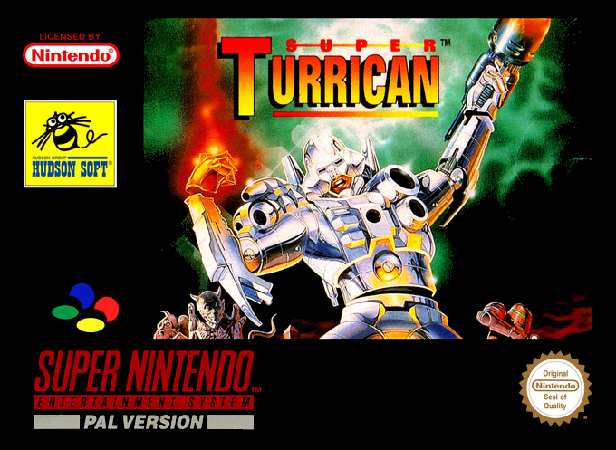 Super Turrican — box-2D (EU)