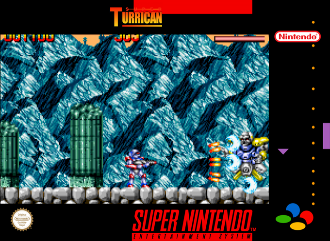 Super Turrican — box-2D (SS)