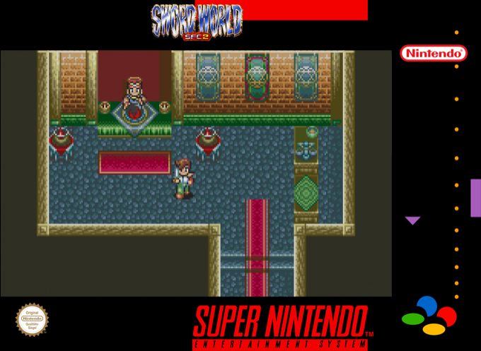 Sword World Sfc 2 - Inishie No Kyojin Densetsu — box-2D (SS)