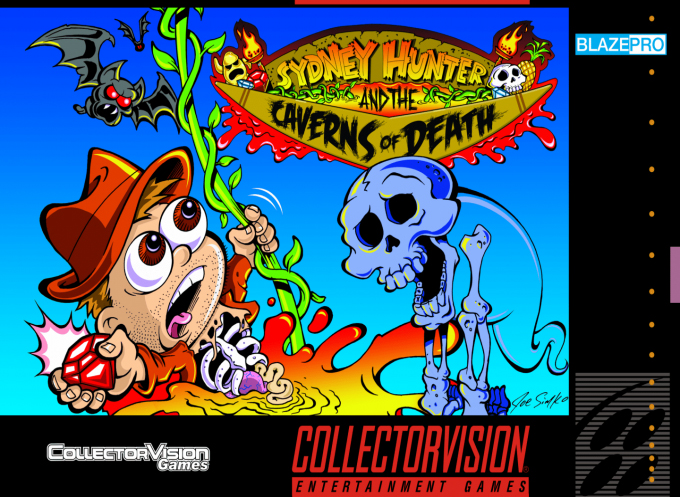 Sydney Hunter And The Caverns Of Death box art