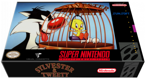 Sylvester And Tweety — box-3D (US)