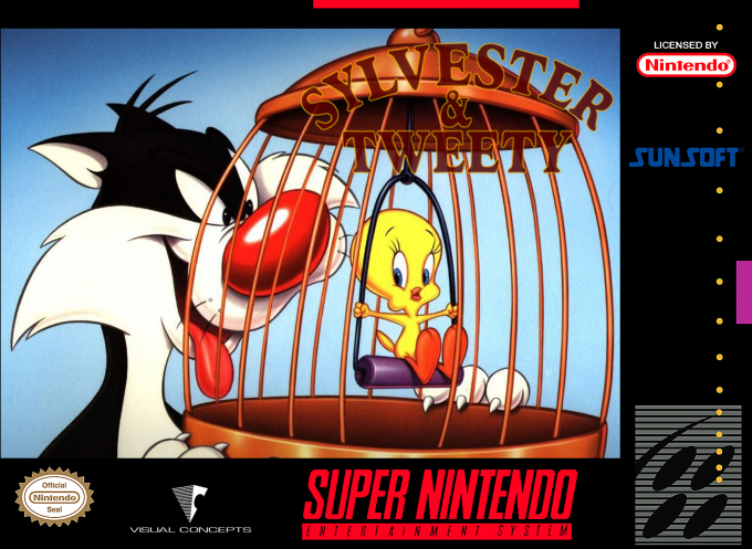 Sylvester And Tweety box art