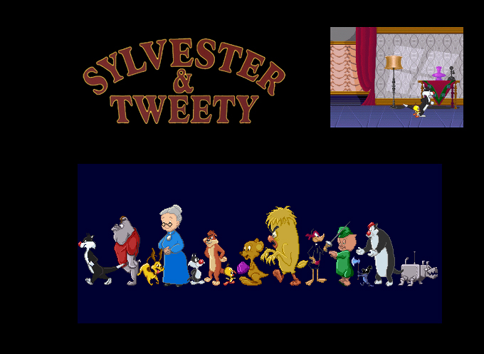 Sylvester And Tweety — box-2D-back (US)