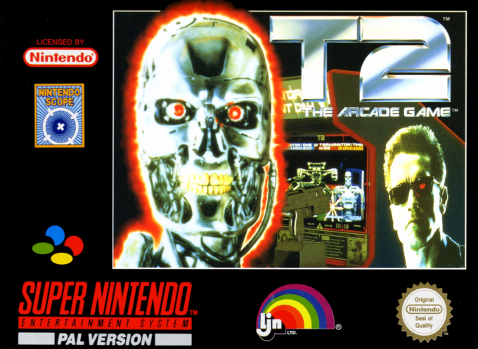 T2 - The Arcade Game — box-2D (EU)