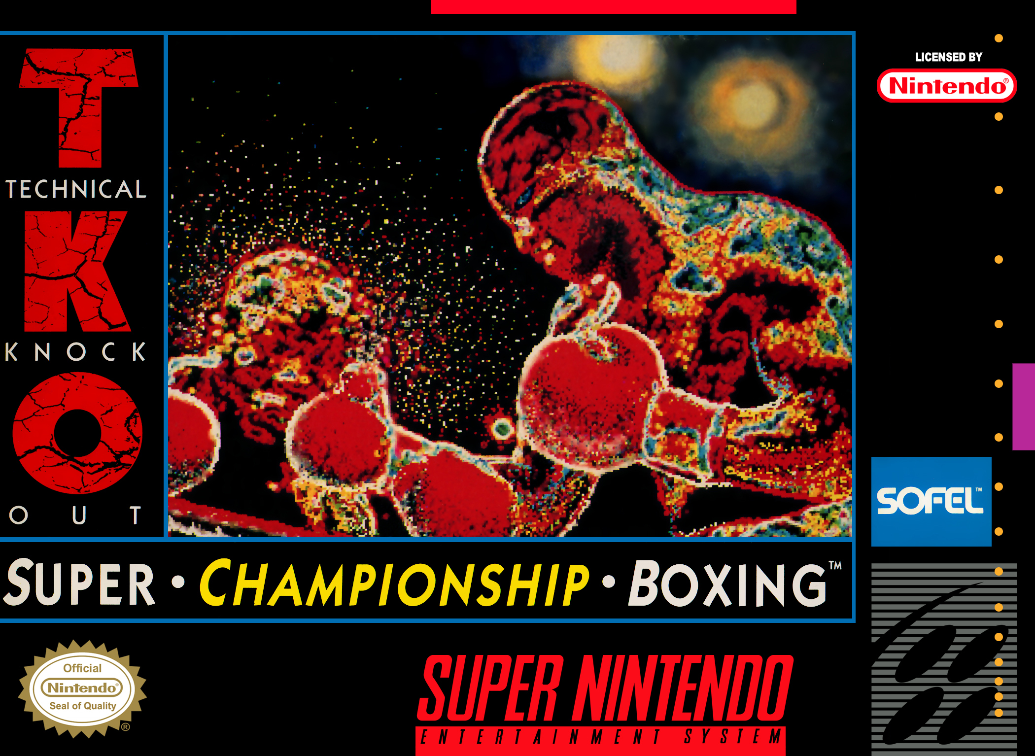 Tko Super Championship Boxing box art