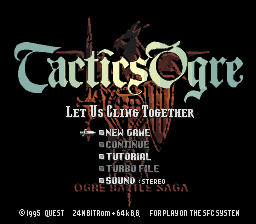 Tactics Ogre - Let Us Cling Together — sstitle (WOR)
