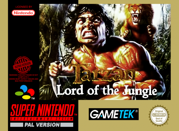 Tarzan : Lord of the Jungle — box-2D (EU)