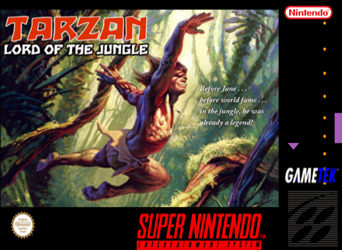 Tarzan : Lord of the Jungle box art
