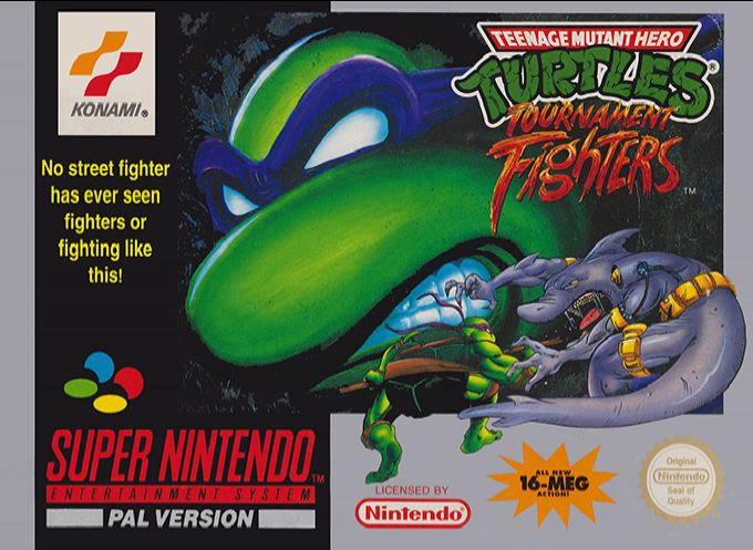 Teenage Mutant Ninja Turtles - Tournament Fighters — box-2D (EU)