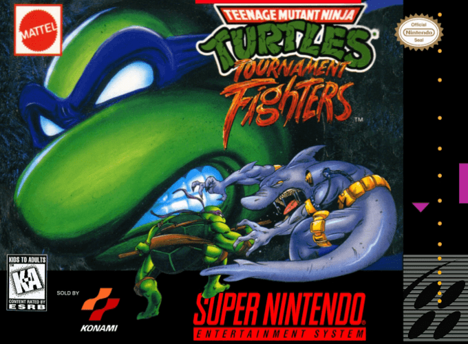 Teenage Mutant Ninja Turtles - Tournament Fighters box art