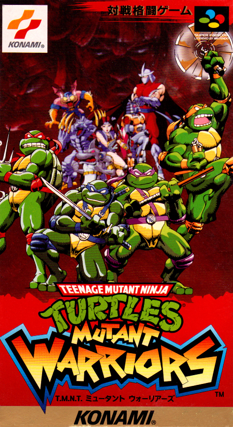 Teenage Mutant Ninja Turtles - Tournament Fighters — box-2D (JP)