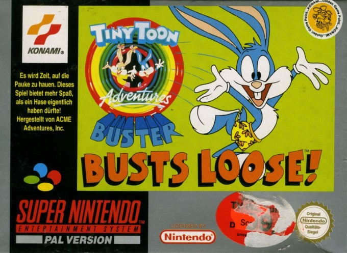 Tiny Toon Adventures - Buster Busts Loose ! — box-2D (DE)