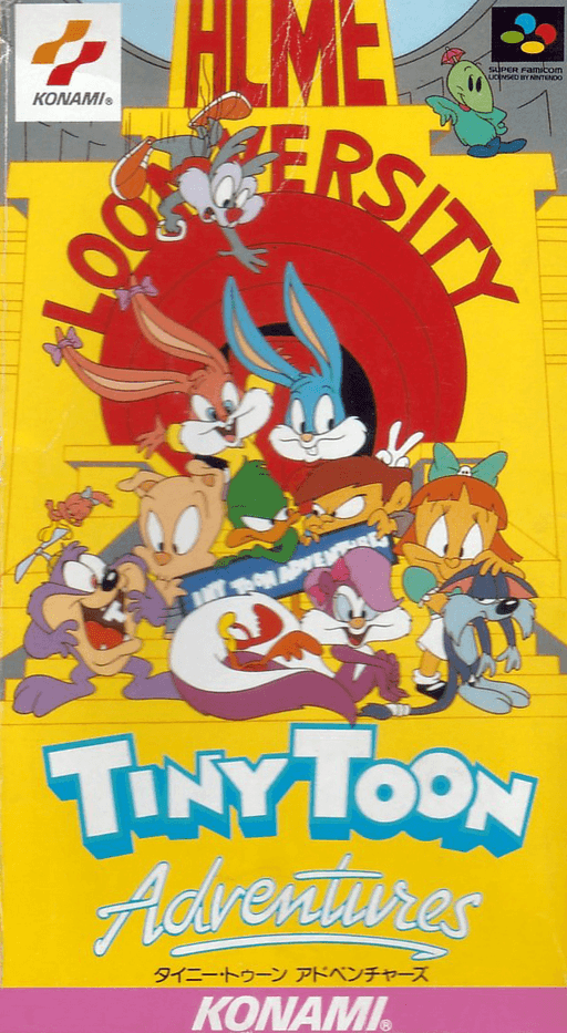 Tiny Toon Adventures - Buster Busts Loose ! — box-2D (JP)