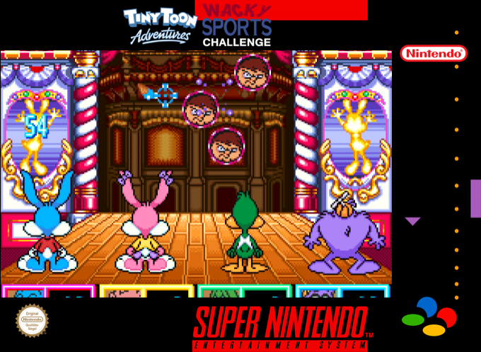 Tiny Toon Adventures - Wild And Wacky Sports — box-2D (SS)