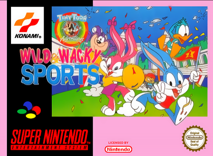 Tiny Toon Adventures - Wild And Wacky Sports — box-2D (EU)