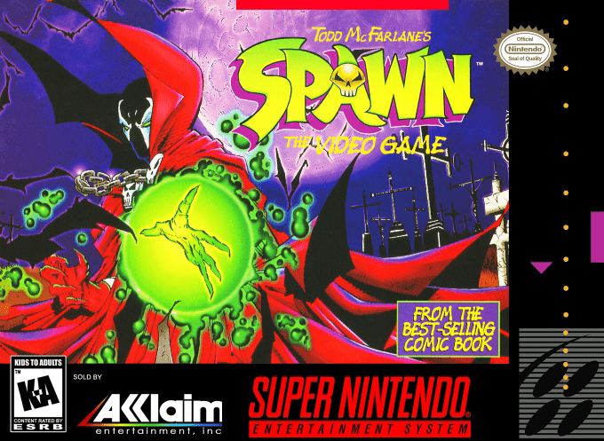 Todd Mcfarlane's Spawn - The Video Game box art