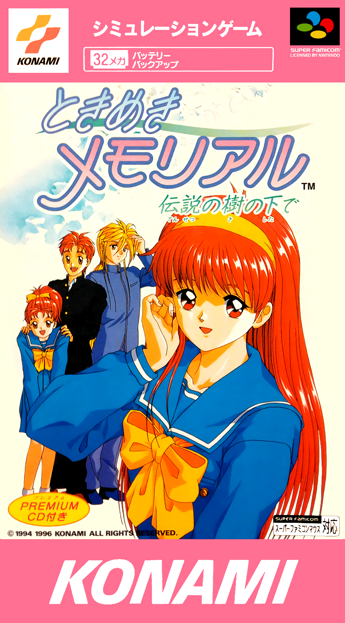 Tokimeki Memorial - Densetsu No Ki No Shita De box art