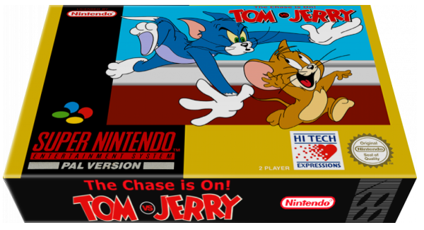 Tom vs Jerry : The Chase Is On! — box-3D (EU)