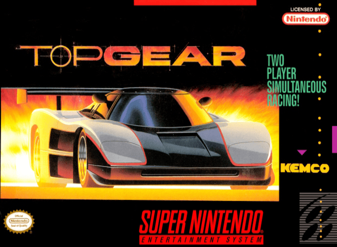 Top Gear box art