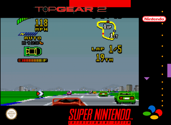 Top Gear 2 — box-2D (SS)