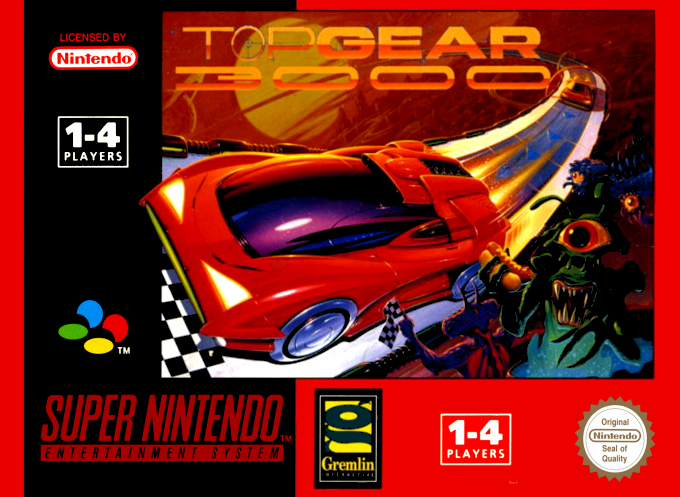 Top Gear 3000 — box-2D (EU)
