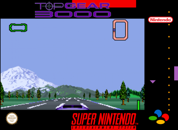 Top Gear 3000 — box-2D (SS)