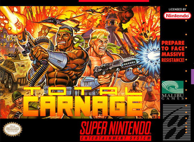 Total Carnage box art