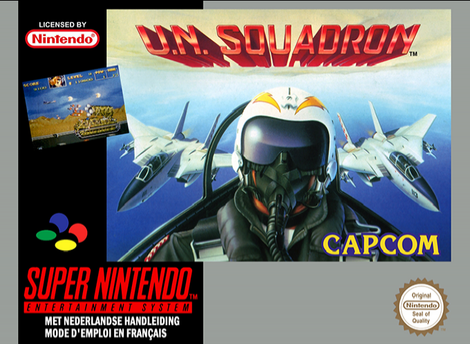 U.n. Squadron — box-2D (EU)