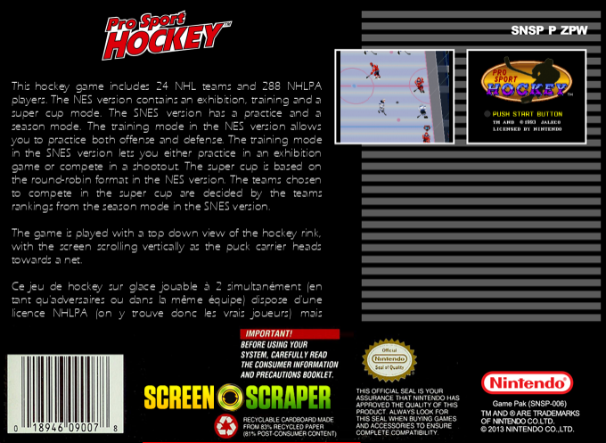 Pro Sport Hockey — box-2D-back (SS)