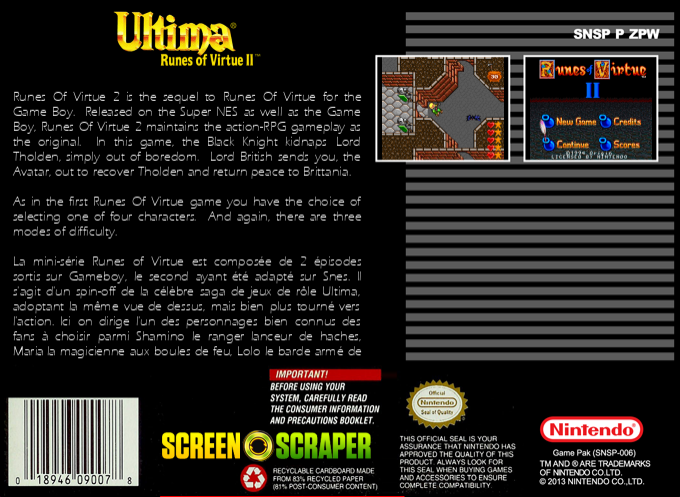 Ultima - Runes Of Virtue 2 — box-2D-back (SS)