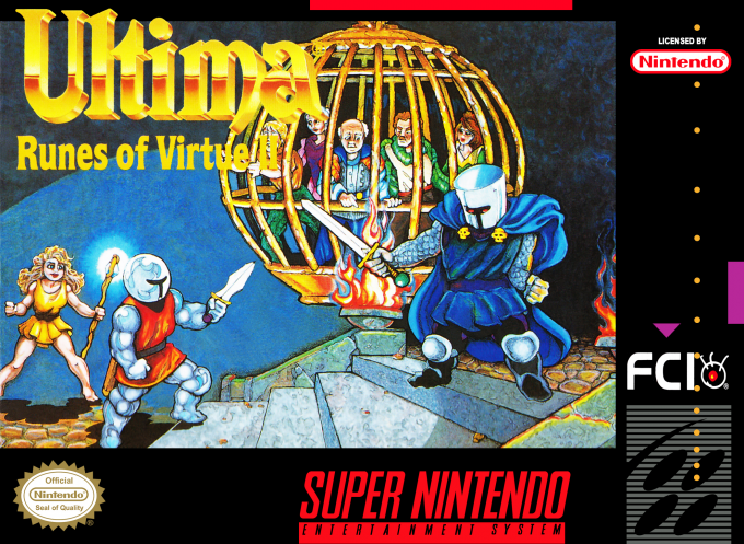 Ultima - Runes Of Virtue 2 box art