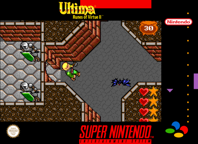 Ultima - Runes Of Virtue 2 — box-2D (SS)