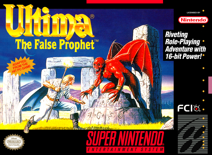 Ultima 6 - The False Prophet box art