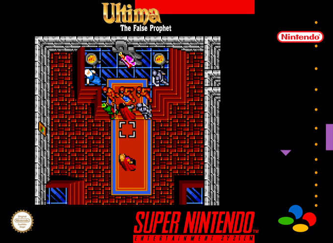 Ultima 6 - The False Prophet — box-2D (SS)