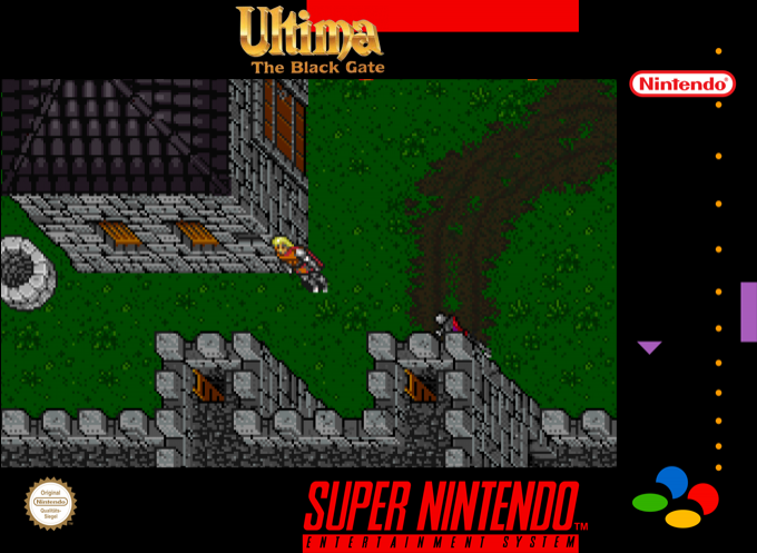 Ultima 7 - The Black Gate — box-2D (SS)